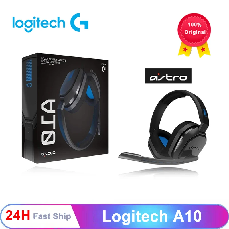Logitech Astro A10 Wired Headset Esports Headphoes With MIC Gaming