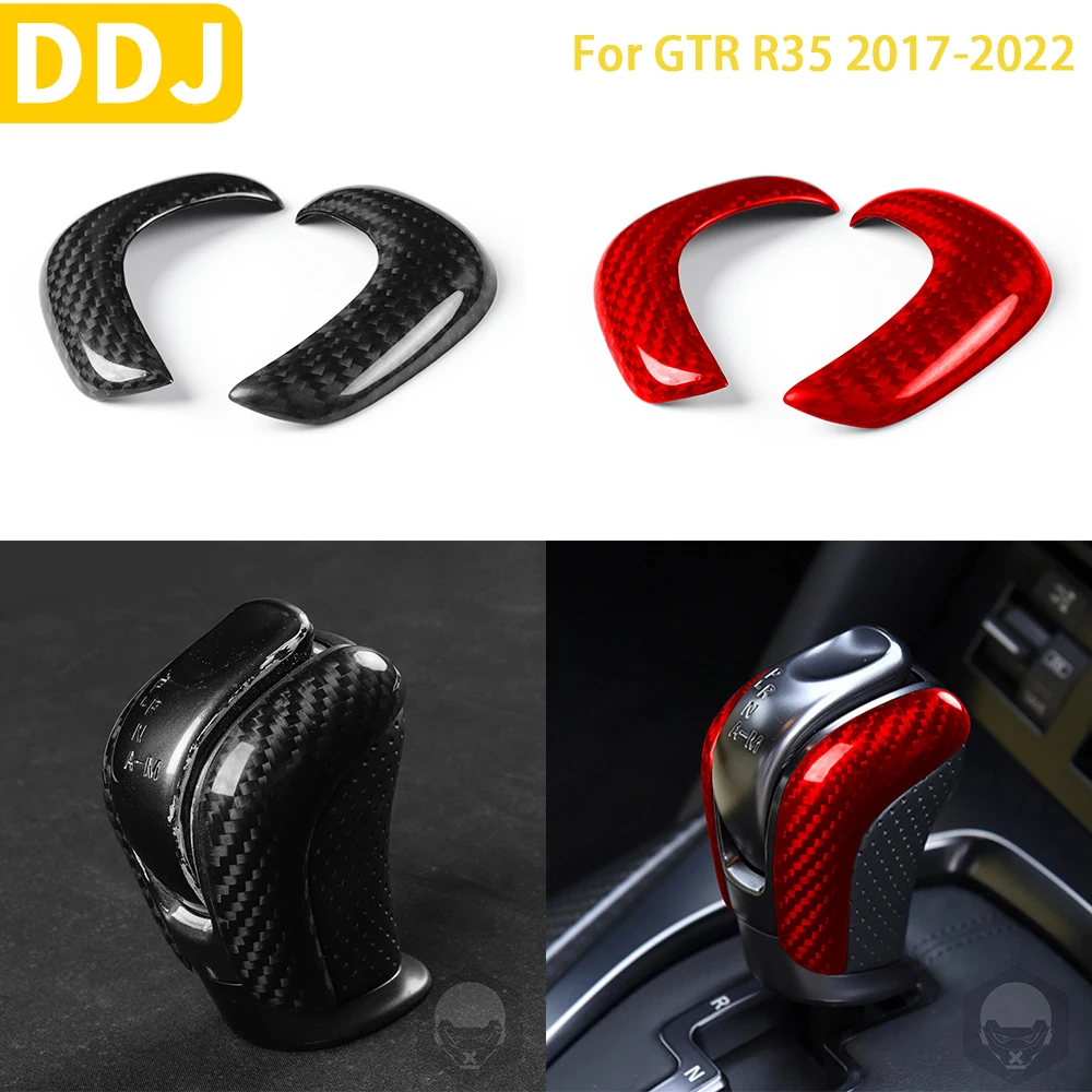 

Настоящее углеродное волокно для Nissan GTR R35 2017 2018 2019 2020 2021 аксессуары интерьерная зеркальная боковая Обложка Наклейка