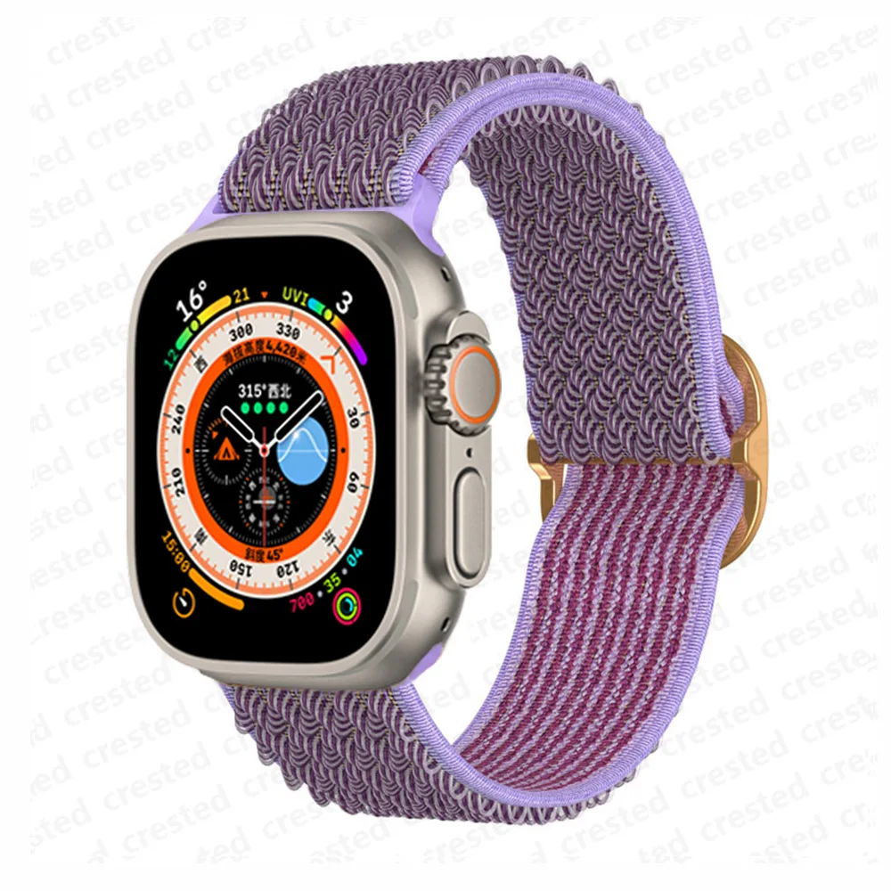 Durable Nylon Elastic Watch Strap Bracelet