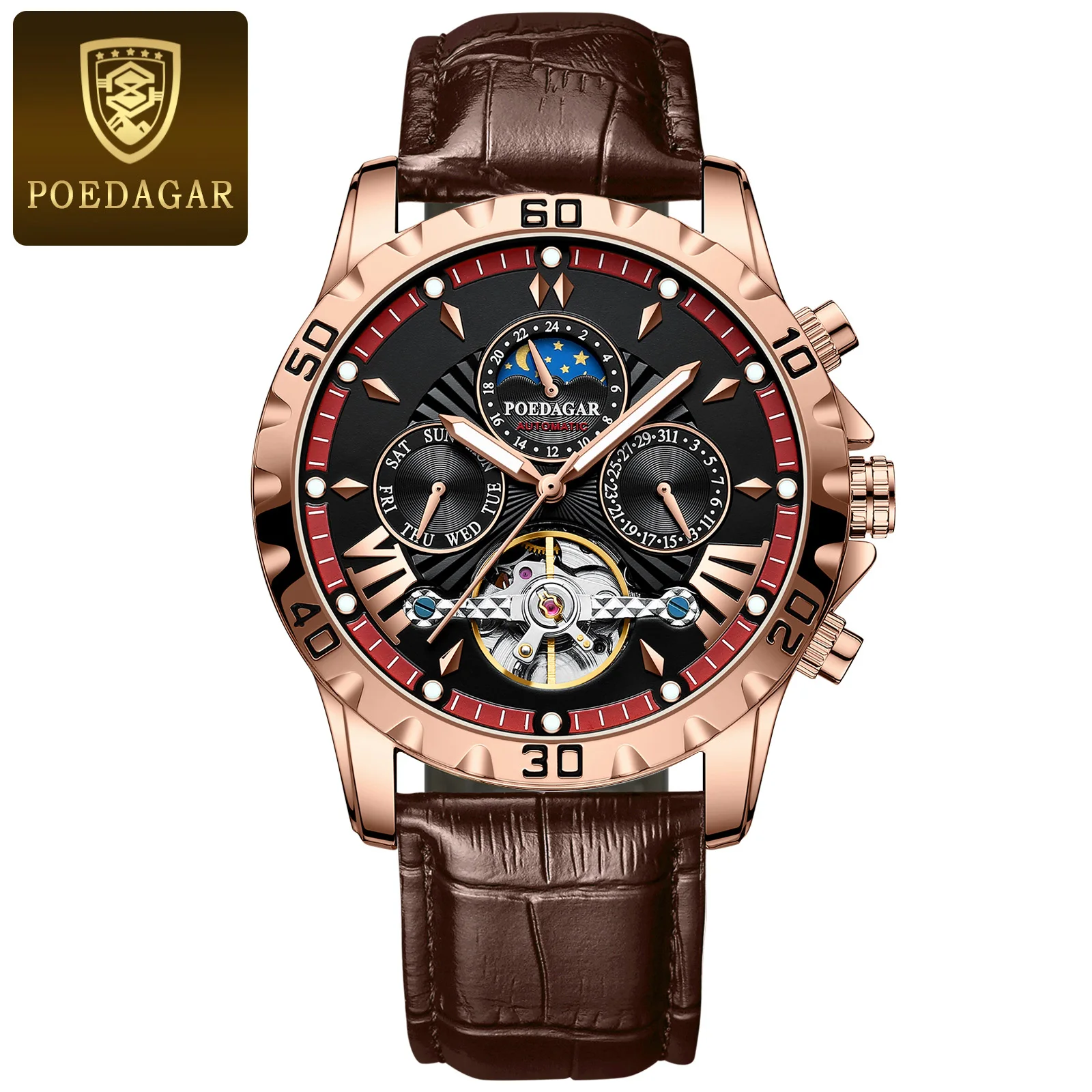1410 RoseGold Red L