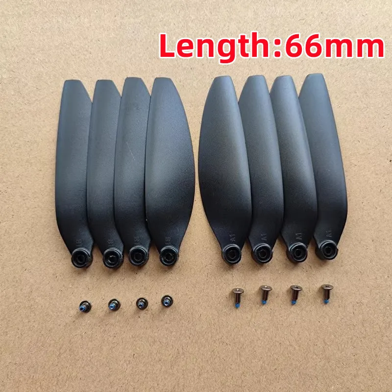 

Length 66mm 8pcs/bag Propellers Blade 8pcs Screws Props Blades Fans Rotors CW CCW for R/C Drone Quadcopter Spare Parts