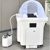New Mobile Head Therapy Device Storage Tank SPA Automatic Water Cycle Constant Temperature Hair Shampoo Basin Salon Furniture 1