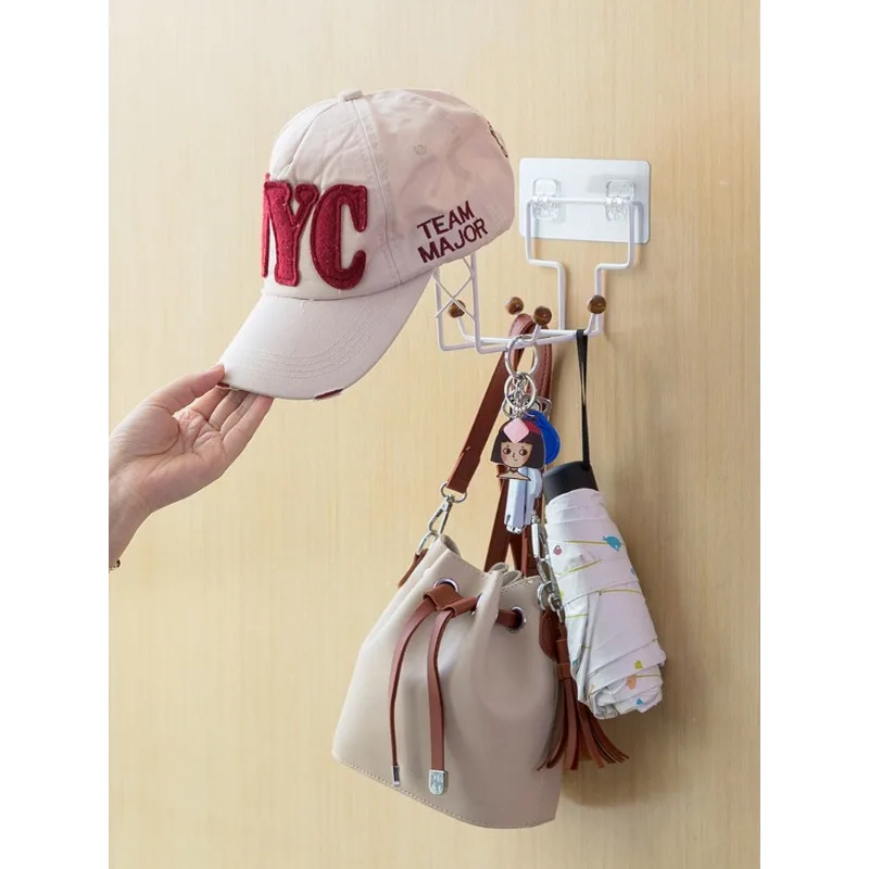 Home for a variety of helmets wallmounted motorcycle helmet rack