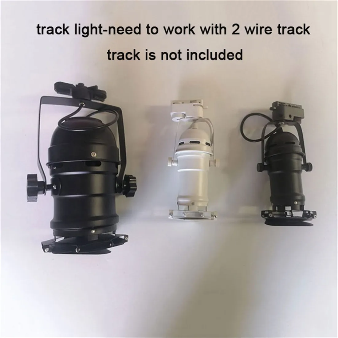 Vintage barndoor Led Track Light 5w COB Track Lamp LED Clothing Store Lighting LED Spotlights with Adjustable Baffle Black White 3