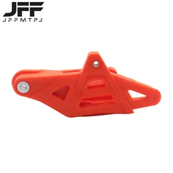 Universal Motorcycle Chain Guide Cover Guard Protector (Orange)