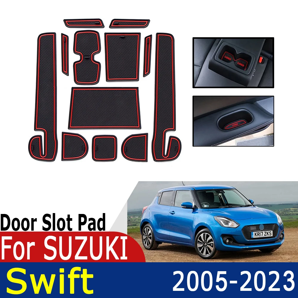 Tappetino Per Scanalatura In Gomma Antiscivolo Per Suzuki Swift Accessori Zc33S Suzuki Swift Sport Suzuki Swift 2018 Suzuki Swift 2020 Cup