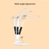 Folding Table Lamp USB Reading Touch Dimmable Eye Protection With Alarm Clock Thermometer LED Desk Lamp USB Charge Night Light 5