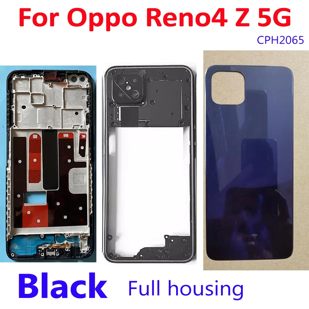 Cache Batterie (couvercle Arrière) Pour Oppo Reno 4Z CPH2065 - Neuf D'origine