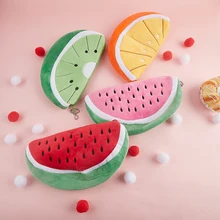 

New Cute Fruits Pencil Bags Pencil Case Kids Gifts Stationery Purse Wallet School Office Supplies