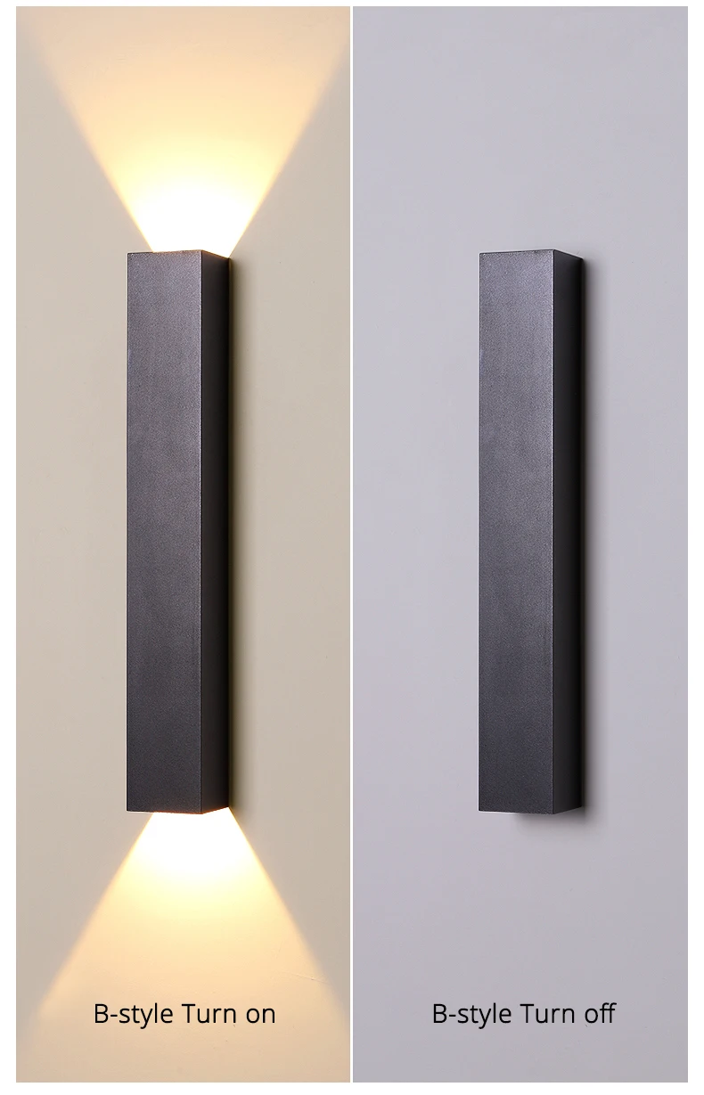 Simple Black White New Modern LED Wall Lamps Living Study Dining Room Bedroom Bedside Aisle Corridor Stairs Home Lights Lighting glass wall lights