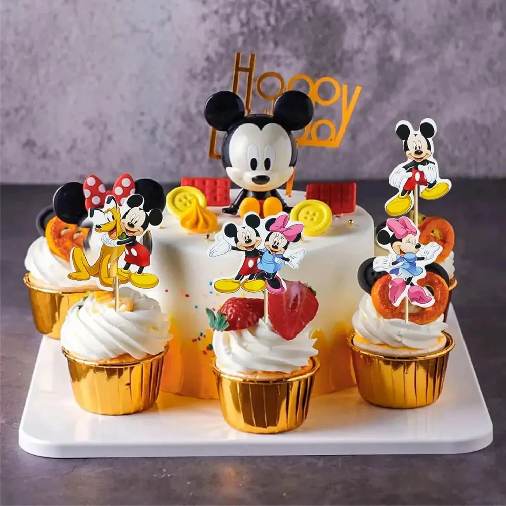 ディズニー　ミッキー  ケーキスタンド ミッキーマウスケーキスタンド、ミニーの誕生日デコレーション