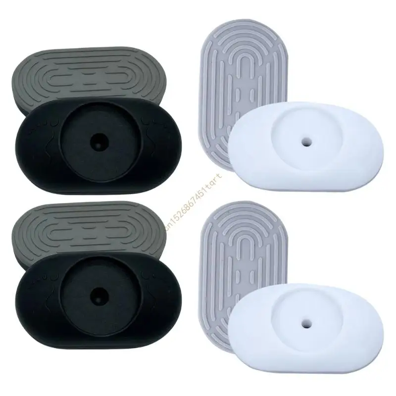 4pcs Wall Protector Stair Gate Extension Wall Pad for Pressure Mounted Baby Gate Prevents Damage to And Trim 11UC