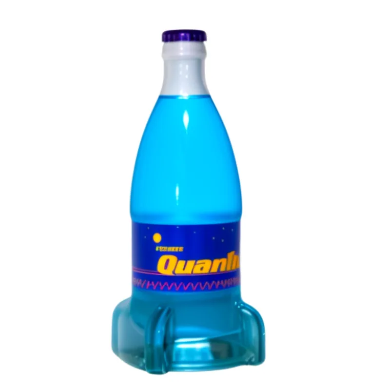New Nukas Colas DIY Bottle with Cap Glass Bottle Cup No Liquid Figure Model Toy Peripherals Prop Gift Home Decoration Crafts