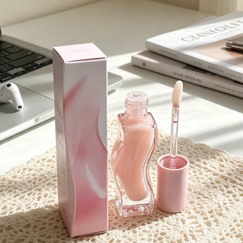 Hydrating Plumping Lip Gloss Set - Shiny, Long-Lasting, Non-Sticky Lip Care Kit
