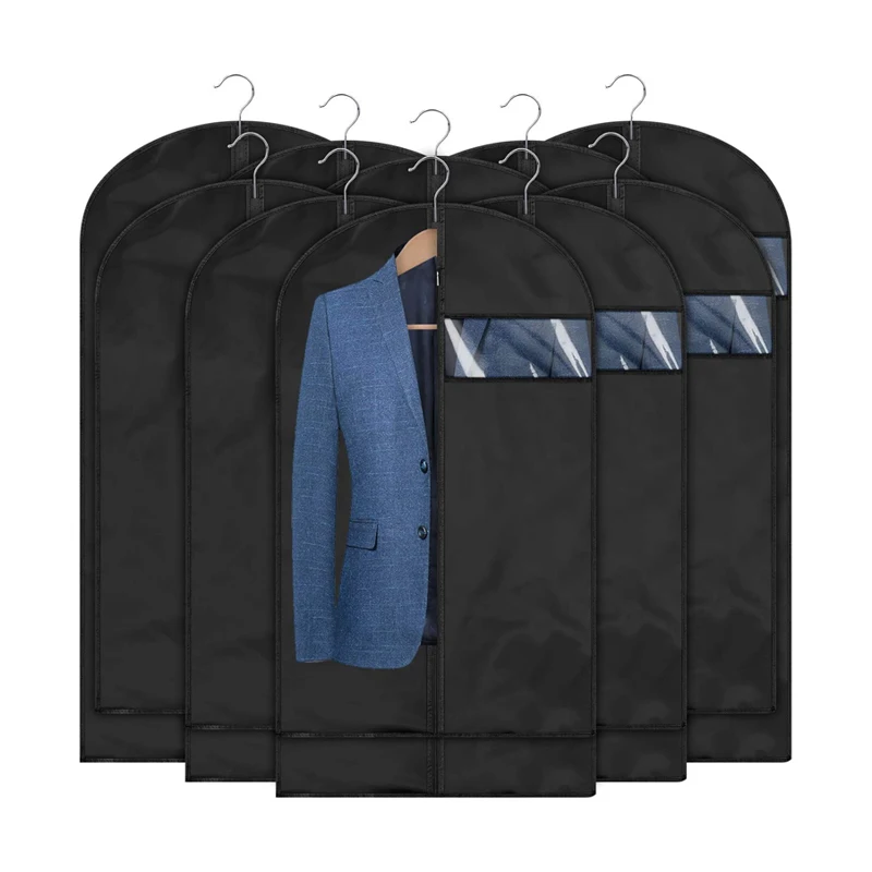 Hanging Garment Bag Dampproof Dustproof Clothing Covers Coat Suit