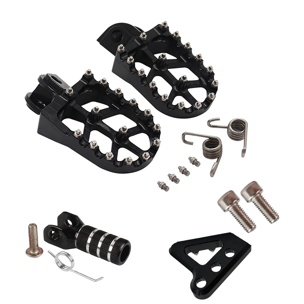 Motorcycle Accessories Motorcycle Footrests Motorcycle Foot Pedals For KTM SX SXF EXC EXCF XC XCF XCW XCFW 65 85 125 150 200 250 300 350-1290 Motorcycle Foot Pegs FootRest Footpegs Rests Pedals
