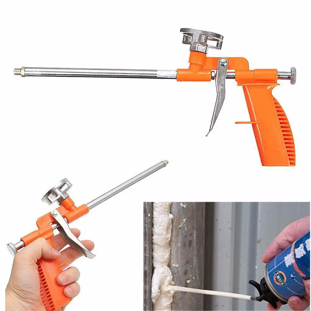 Foam Expanding Spray Gun Foaming Jet Glue Gun Metal Polyurethane Trigger Sprayer Pump Sealant Caulking Tool for House Renovation 2