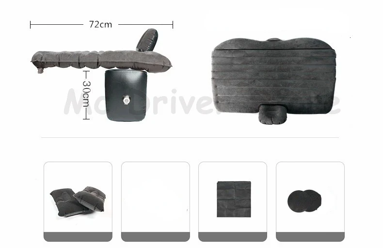 Car Back Seat Cover Car Air Mattress Travel Bed Inflatable Mattress Air Bed Split Good Quality Water Floating Raft