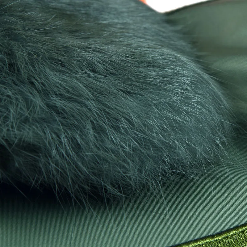 Giacca da volo da uomo cappotto in cotone con colletto in lana addensato giacche Bomber tattiche militari parka in cotone caldo per uomo 6