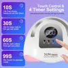 LED UV Light Dryer for Nails Gel Polish with 81 LEDs 4 Timer Setting LCD Display Screen Auto Sensor Professional Nail Light 3