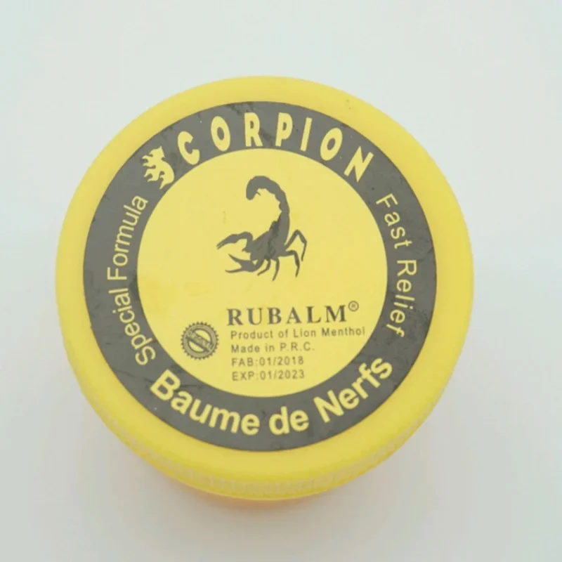 Scorpion Pain Relief Ointment Low Back Pain Relieves Rheumatism Sciatica Bruises Cramps and Relieves Peppermint Balm 30/60/100g pain analgesic cream