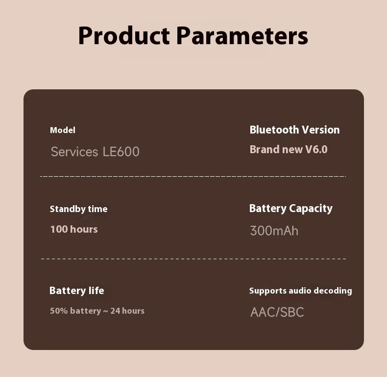 Lenovo LE600 specifications