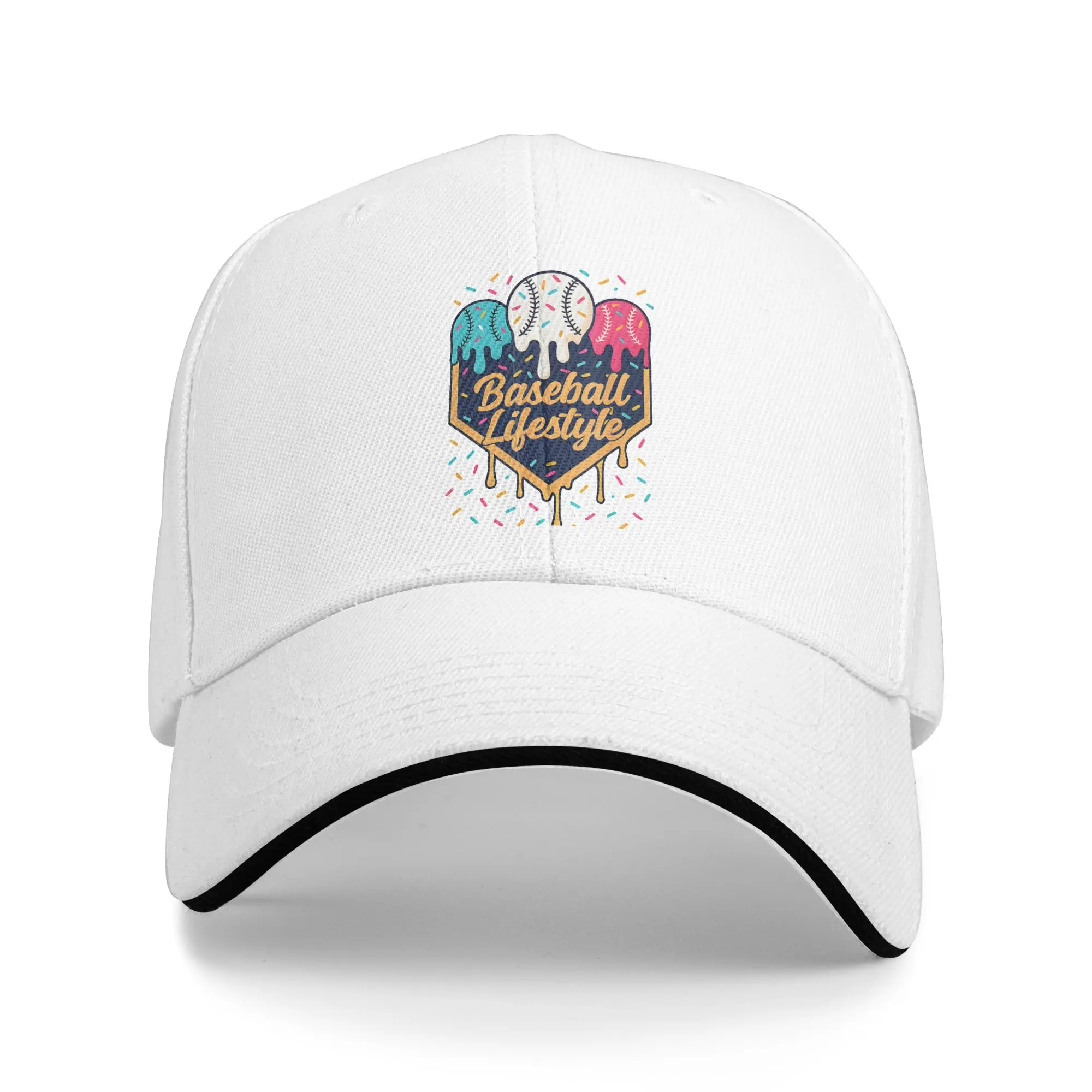 Baseball Lifestyle 101 Bekleidung Jugend Drip Baseball Kappe Outdoor Fitness Sonnenschutz Trucker Hut Bedruckte Baseball Caps