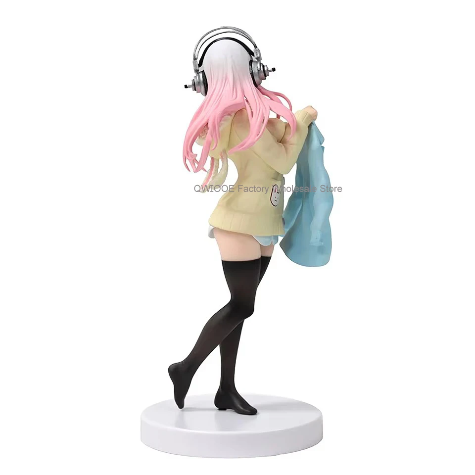 Original Genuine 20cm Super Sonico Anime Action Figure Collection