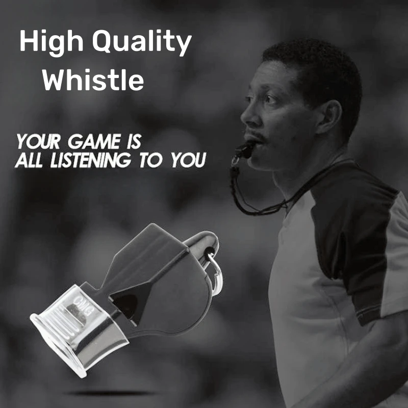 1 Pair Outdoor Survival School Company Game Tools Football Basketball Running Sports Training Referee Coach Plastic Whistle