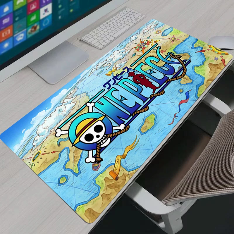 Anime One Piece Gaming Desk Mat – Ultra‑Wide Rubber Mouse Pad for Creators & Gamers 4