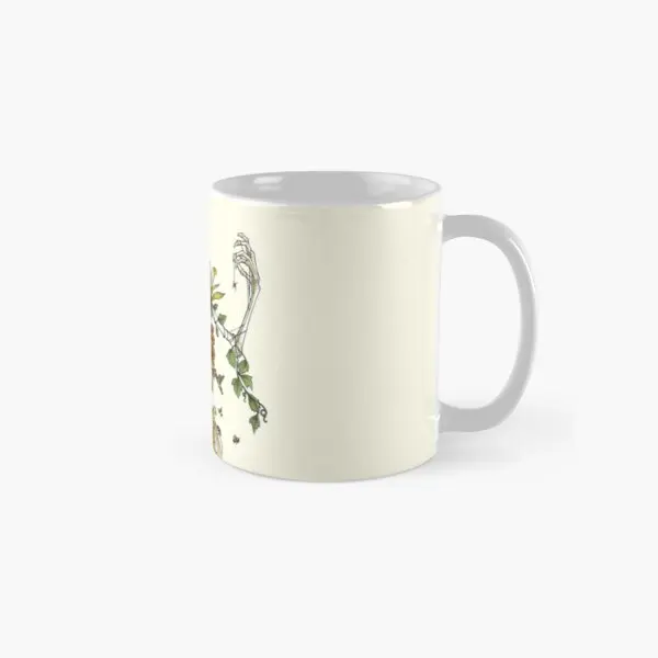 

Bones And Botany Classic Mug Tea Gifts Simple Picture Photo Coffee Printed Handle Round Design Drinkware Image Cup