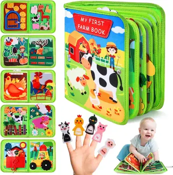 Montessori Farm Busy Book 1