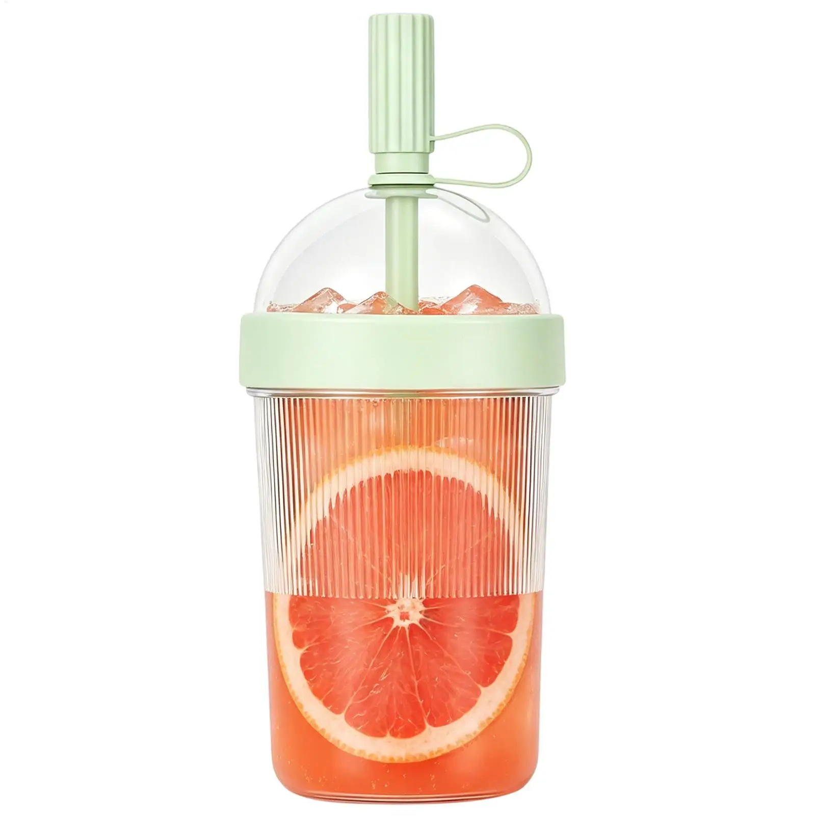 Eco-Friendly 17oz Reusable Tumbler with Lid and Straw - Perfect