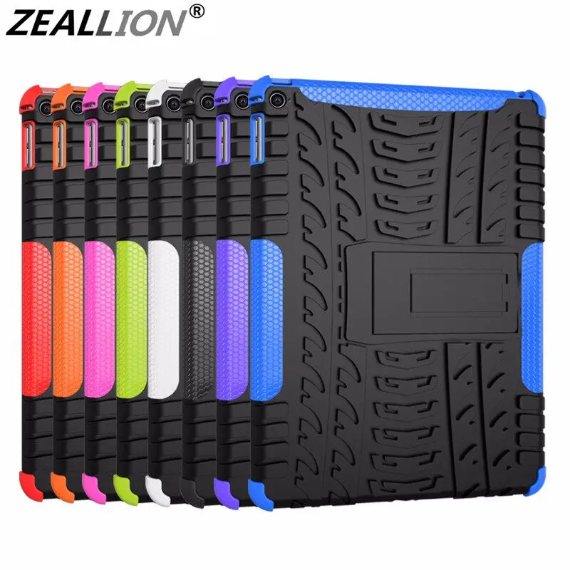 

Tablet Case For [iPad 5 6 Air 2 9.7'' Pro 10.2 10.5 3 4 11 10th Gen 10.9 2017 2022 ] Armor Shockproof Tough Hard Kickstand Shell