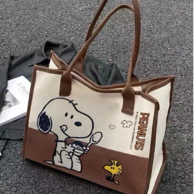 Bolsa de Lona Snoopy y Woodstock 3