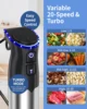 1000 Watt Handheld Electric Immersion Blender, 5 in 1 Kitchen Hand Blender for soups, smoothies, purees and baby food. 4