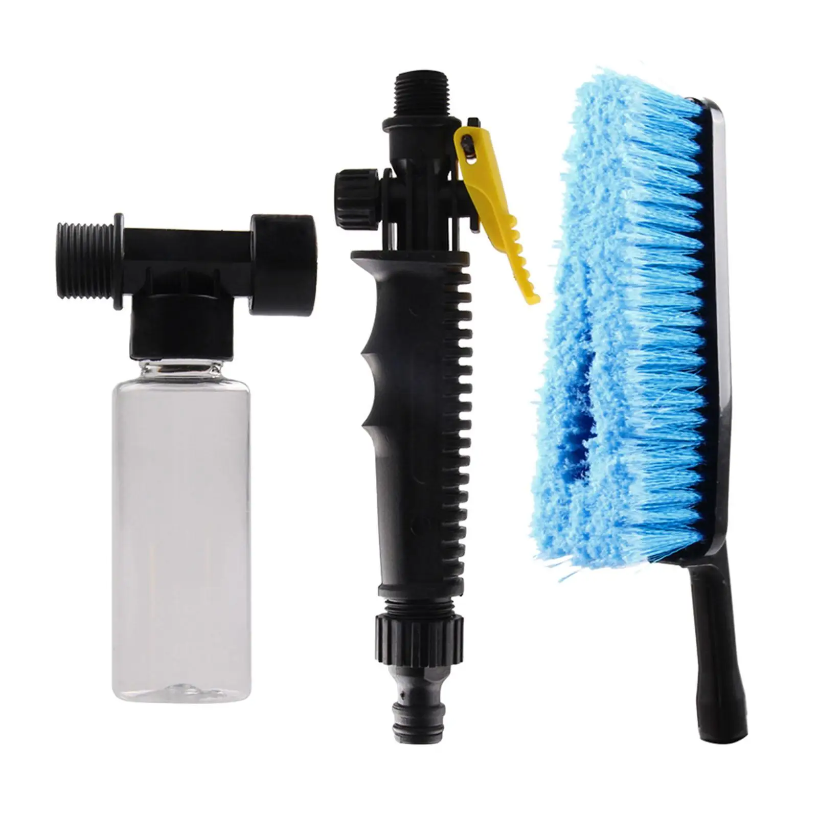Car Wash Brush Cleaning Tool with Handle Detailing Brush Car Wash Mop Washing Brush for Vehicle Exterior RV Boat Window