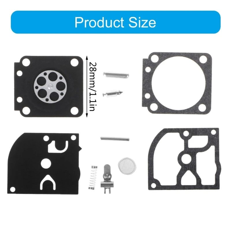 Carburetor Repair Kit Rb-129 Chainsaw Repair Kit For Walbro Carburetor For STIHL MS 180 170 MS180 MS170 018 017 carburetor repair tool kit,carburetor repair tool