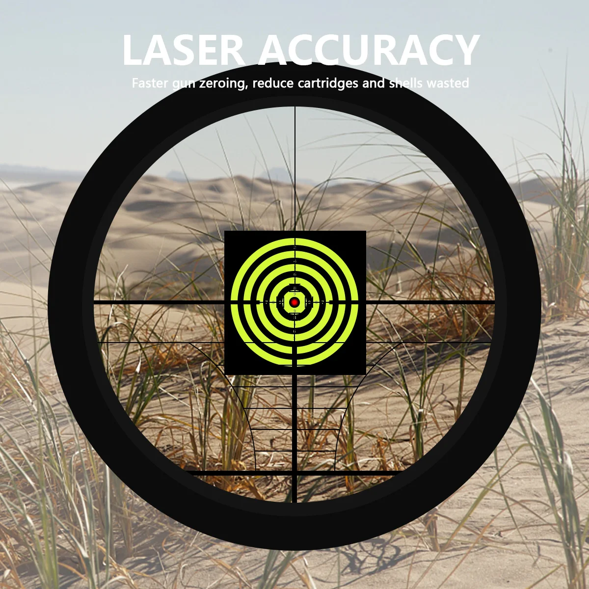 Tactical 9mm Red Laser Bore Sight Training Bullet Caliber .223/.308/7.62/.45/5.45x39 Cartridge Brass Bore Sighter for Hunting