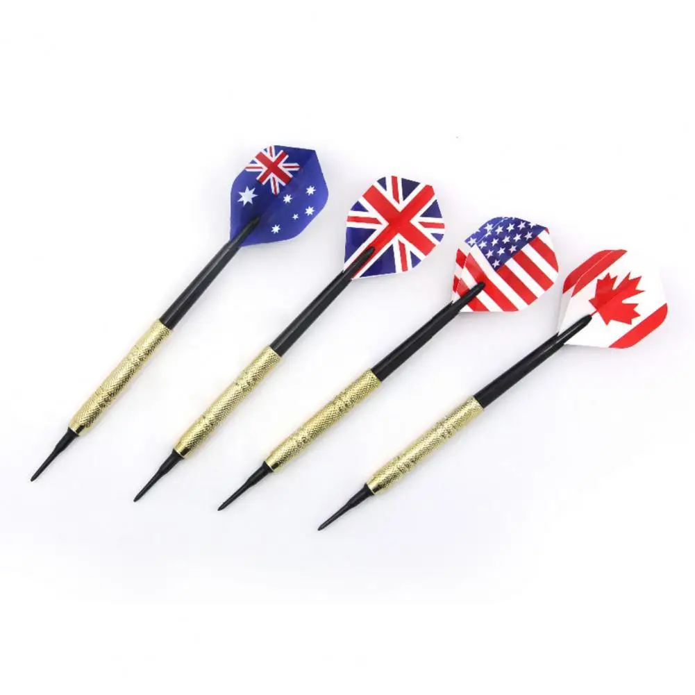 

12Pcs Useful Long Service Life Fine Craftsmanship Useful Safety Darts Set Recreational Sports Safety Darts Soft Tip Darts