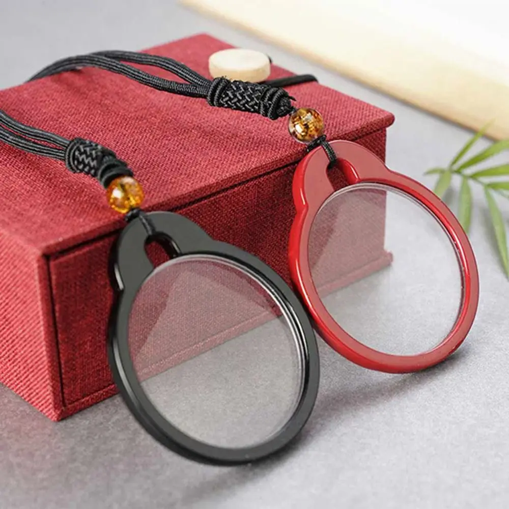 Mother's Day Portable Decoration Creative Reading Glasses Helper Necklace Magnifier Pendant