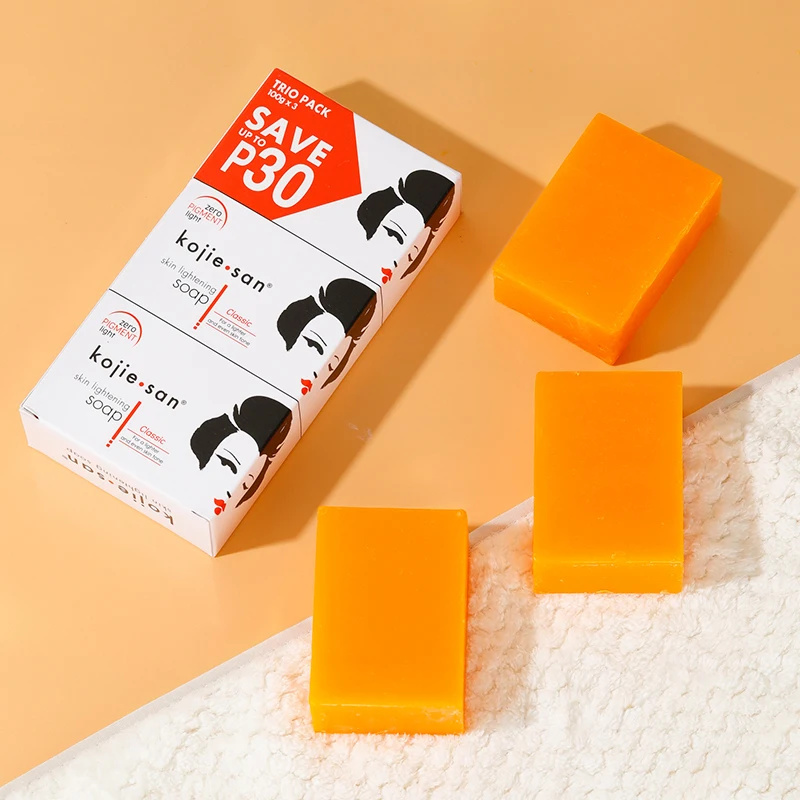 

Kojic Acid Handmade Whitening Soap Skin Care Deep Cleaning Moisturizing Cleansing Essential Temperate Soap Brighten Skin Soap