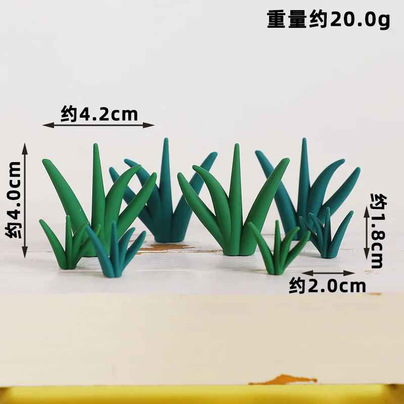 8pcs grass