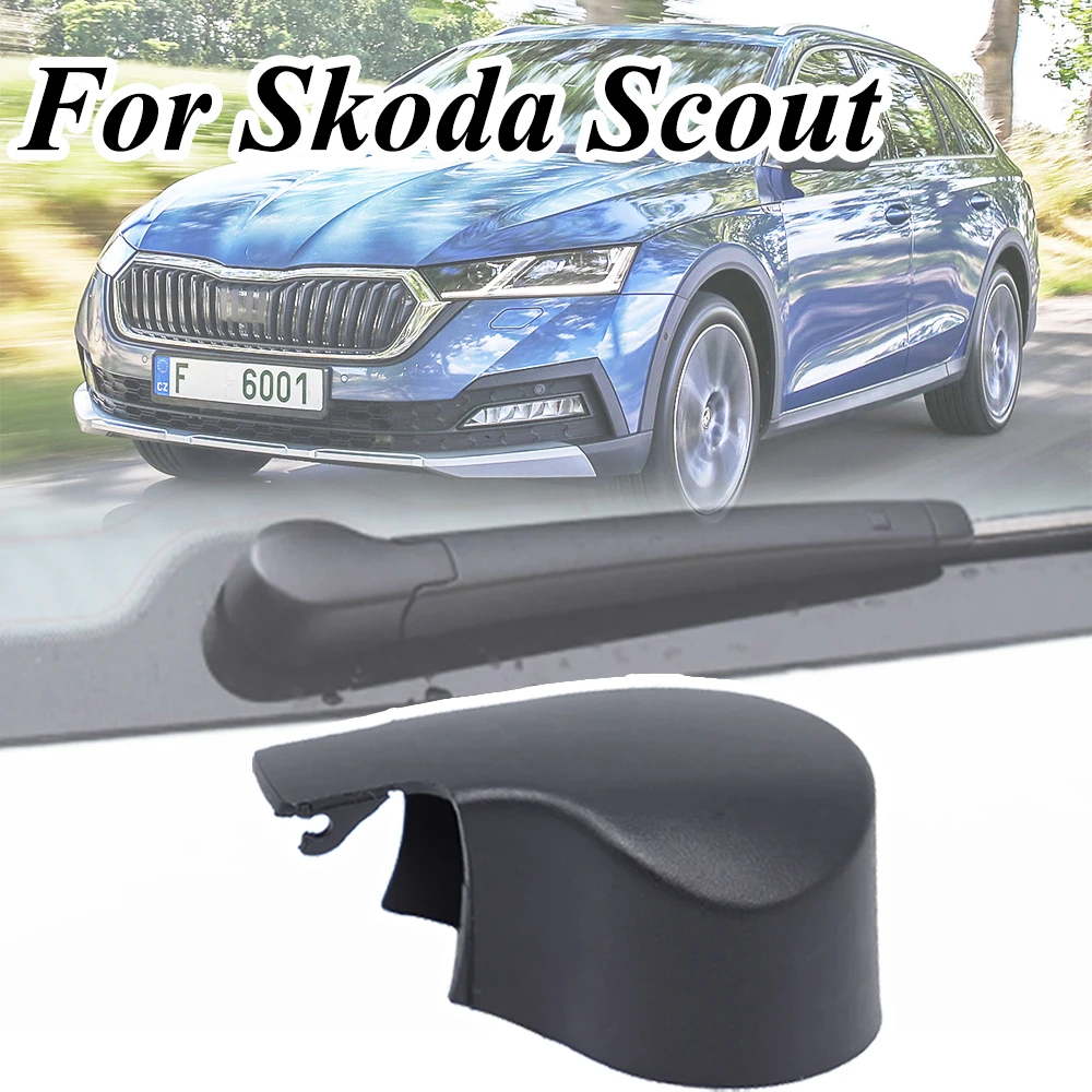 

Car Rear Windshield Windscreen Wiper Arm Rocker Bolt Cover Cap For Skoda Scout Octavia Mk3 5E VW Golf Plus CrossGolf 2012-2019