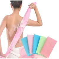 Japanese Exfoliating Bath Belt Nylon Long Shower Washcloth Bath Brush Body Scrub Back Scrubber Strap Spa Massage Bathing Tools 1