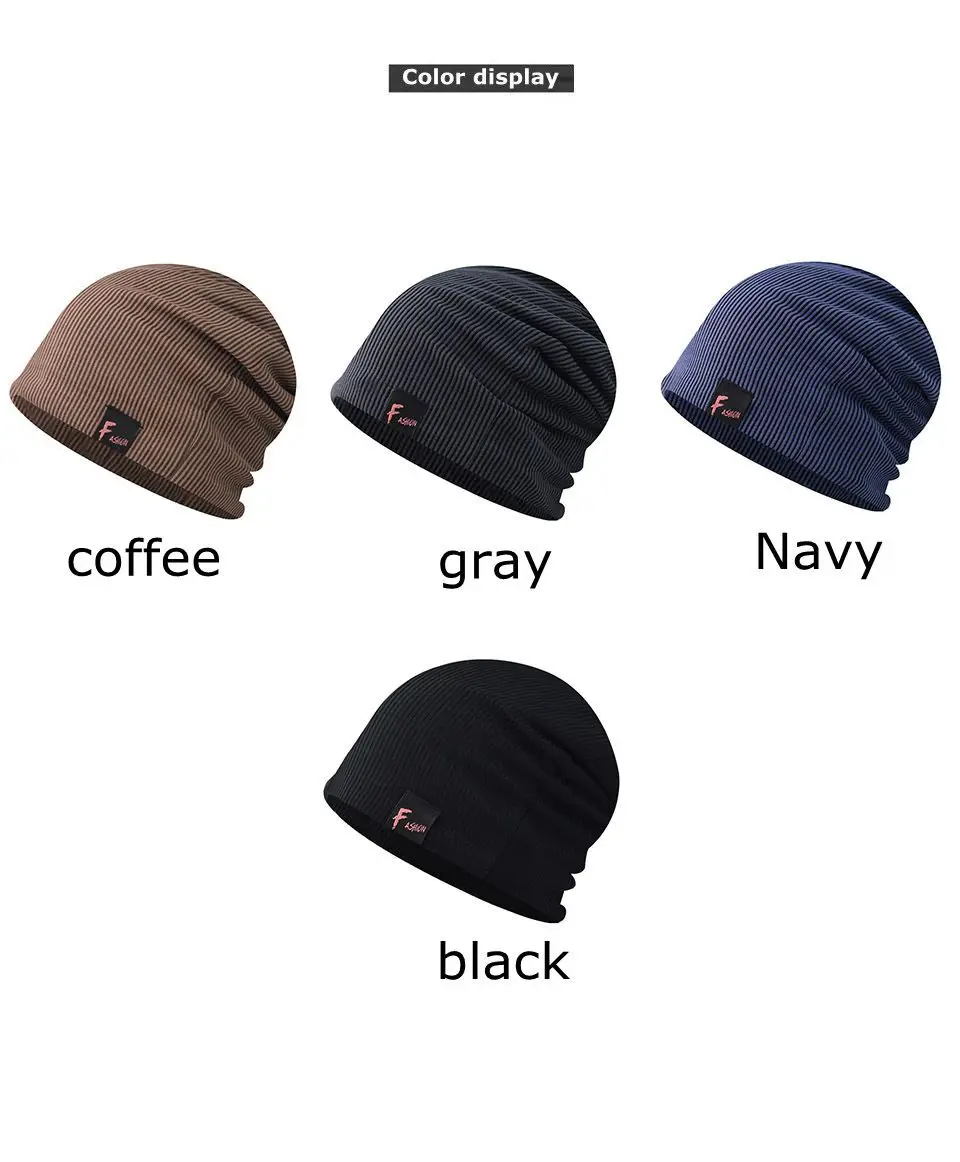 

Шапочки, облегающие шапки, Мужская зимняя шапка, женские и мужские вязаные шапки для мужчин, головной убор, толстая теплая меховая шапка без козырька, мужская шапка