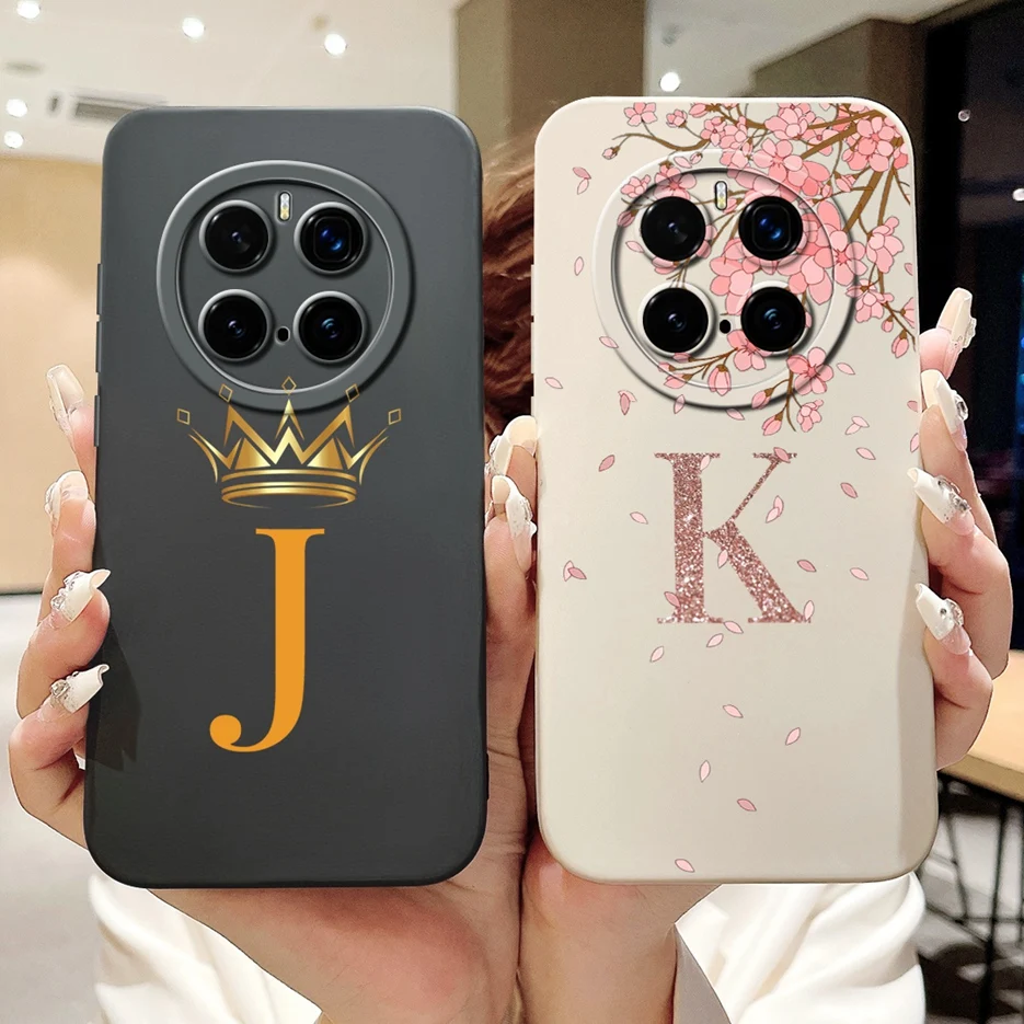Cute Crown Letters Soft TPU Case