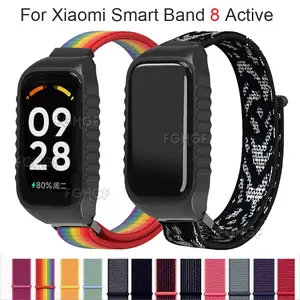 Strap for Xiaomi Smart Band 8 Active Bracelet Accessories Silicone  Wristband watchband correa MiBand 8 active strap - AliExpress