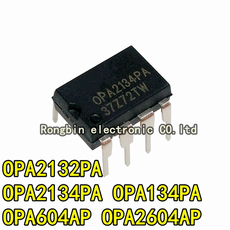 5PCS OPA2132PA OPA2134PA OPA134PA OP604PA OPA2604PA DIP8 연산 증폭기