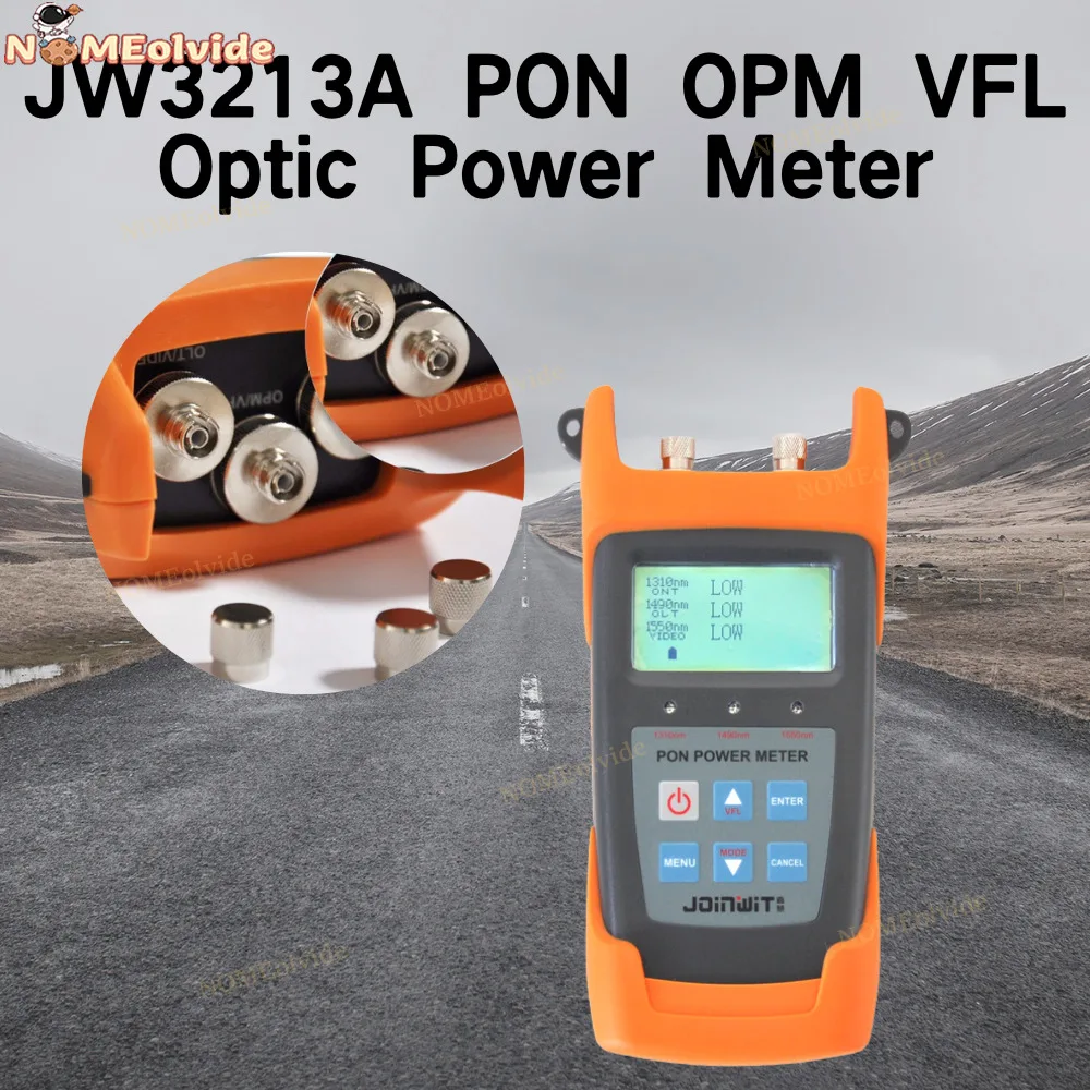 

Оптоволоконный MeterJW3213A PON OPM VFL оптический измеритель мощности 1300/1310/1490/1550 с длиной волны цифровой волоконно-тест новый подлинный